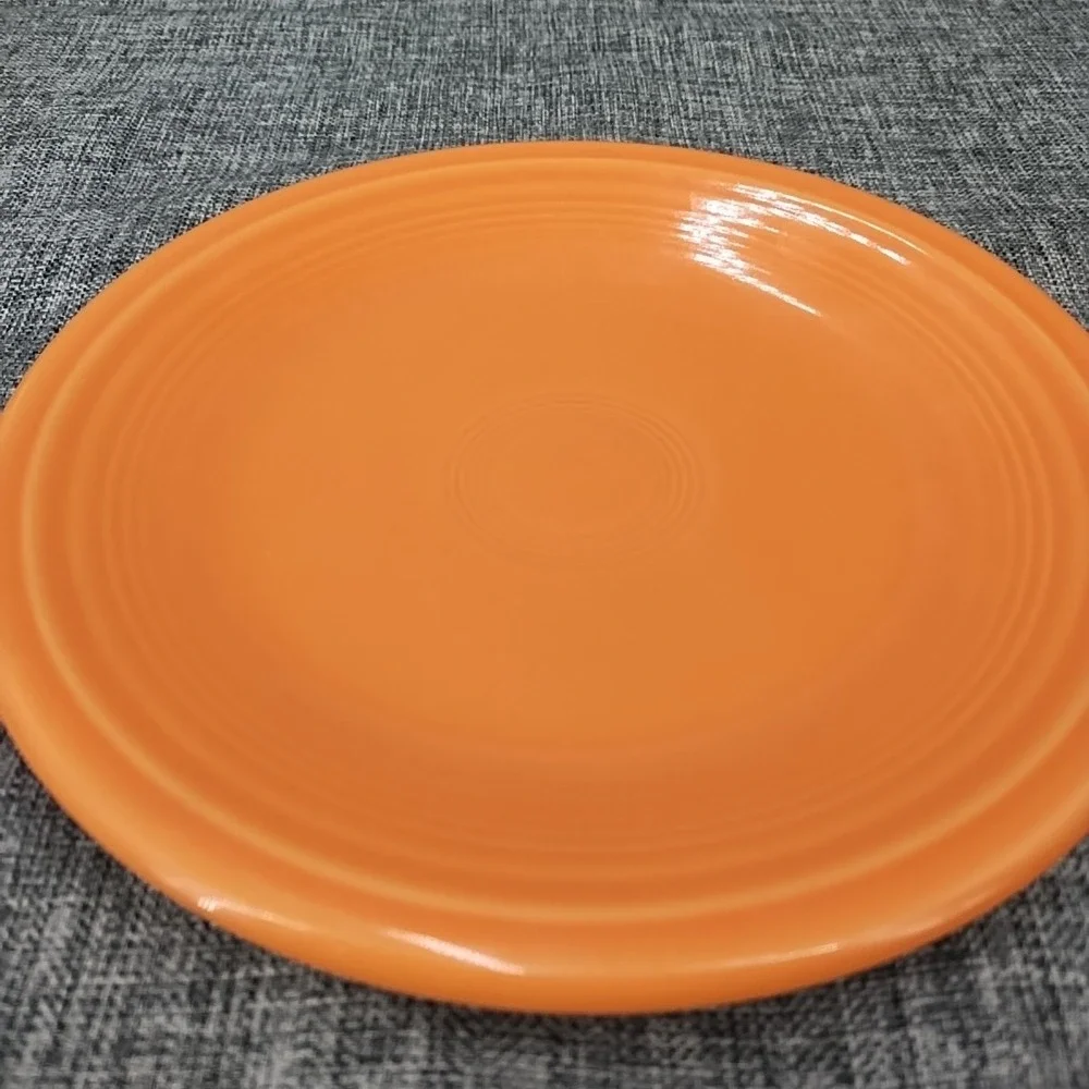 Fiesta Tangerine Orange Fruit Bowl 7 1/4